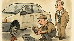 Witz: Kommt ein Bremsbelägewechsler in die Werkstatt…