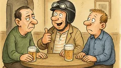 Witz: Ein Mann prahlt in der Kneipe…