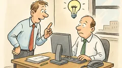 Witz: Im Büro sagt ein Kollege zum anderen…