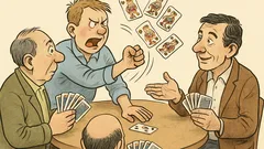 Witz: Paul brüllt: Sechs Buben im Spiel!