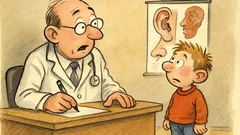 Witz: Der Schularzt erkundigt sich bei Mäxchen