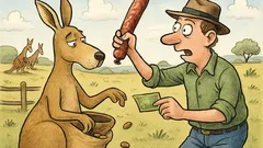 Witz: Wie fängt man ein Känguru?