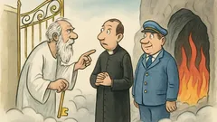 Witz: Ein Pfarrer und ein Busfahrer sterben…