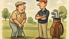 Witz: Beim Pro-Am fragt der Amateur den Profi…