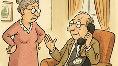 Witz: Professor ruft sich selbst an