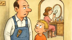 Witz: Fragt der Malermeister seinen Sohn…