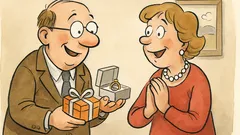 Witz: Was schenkt ein Mathematiker zum Hochzeitstag?