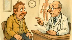 Witz: Herr Wummbach kommt zum Arzt...