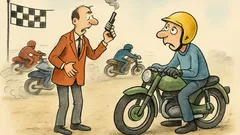 Witz: Der Startschuss ertönt laut …