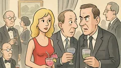 Witz: Cocktailparty bei Honorarkonsul Pechstein