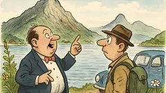 Witz: Meier fährt in die Schweiz ...